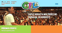 Desktop Screenshot of capile.com.br